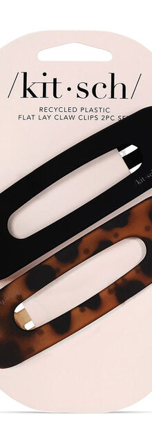 Kitsch Recycled Plastic Flat Lay Claw Flat 2 pc Set Kitsch Recycled Plastic Flat Lay Claw Flat 2 pc Set